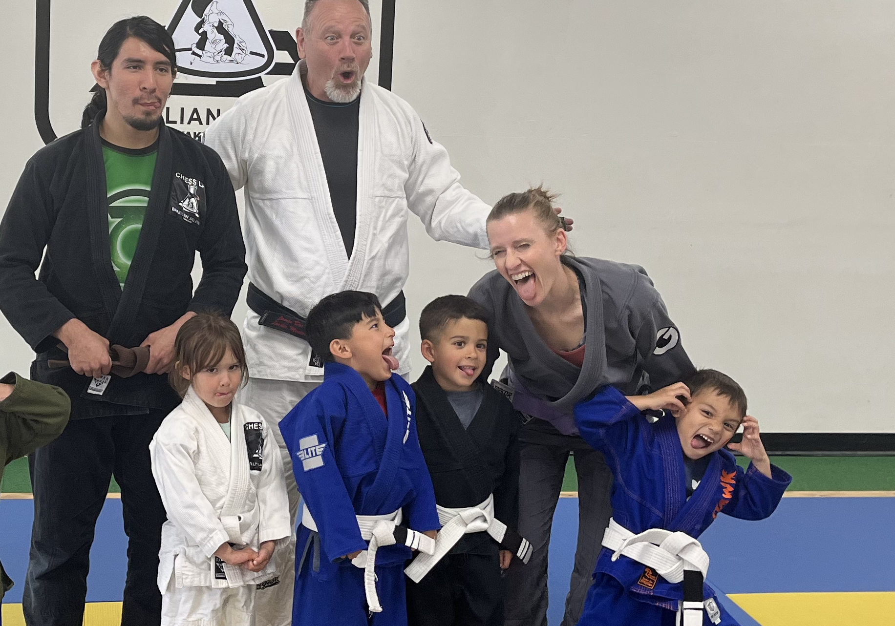 little champions kids jiu jitsu class