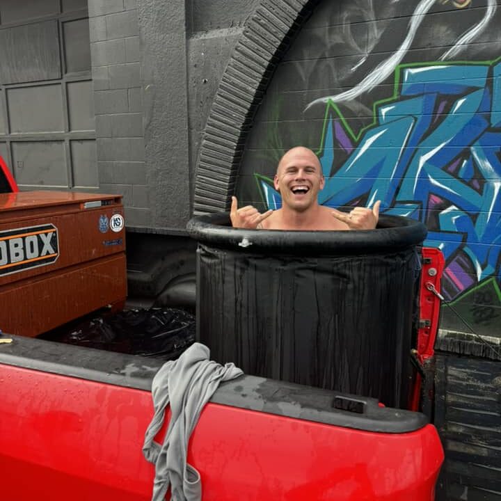 vanderhoof in cold plunge